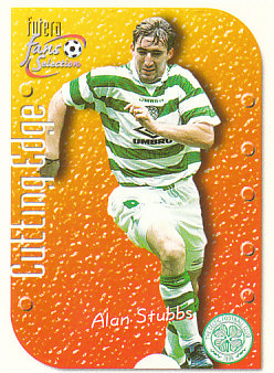 Alan Stubbs Celtic Glasgow 1999 Futera Fans' Selection #9